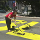 Image for article titled California Police Looking for White Man and Woman Who Defaced Black Lives Matter Mural